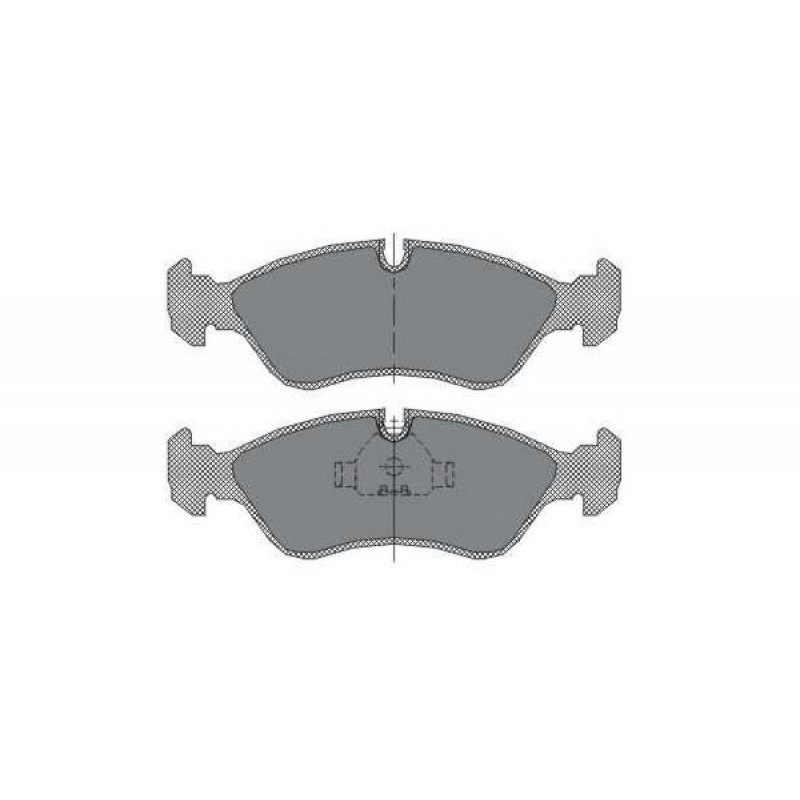 SP 122 DAEWOO ESPERO/CHEVROLET LANOS/OPEL ASTRA F/VECTRA A Fr 309837 (Лидер код GDB951, 05P304, SP10
