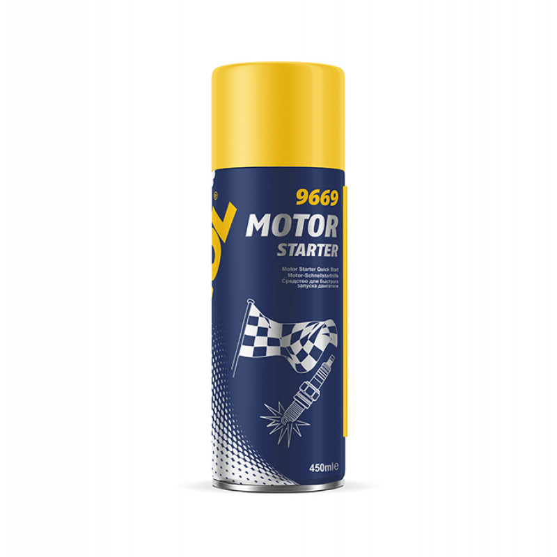 Mannol 9669 Средство для быстр. запуска двигат. Motor Starter 450мл (12шт)