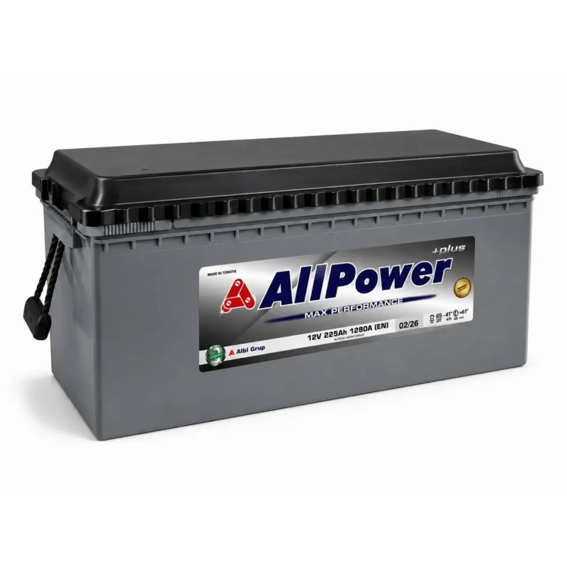 All Power 12V 225 1280А Ah Battery (Турция Premium ), шт
