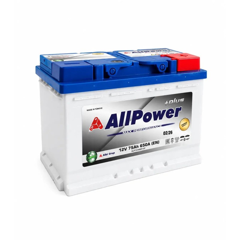 All Power 12V 65 (1) пр 610А Ah Battery (Турция Premium), шт
