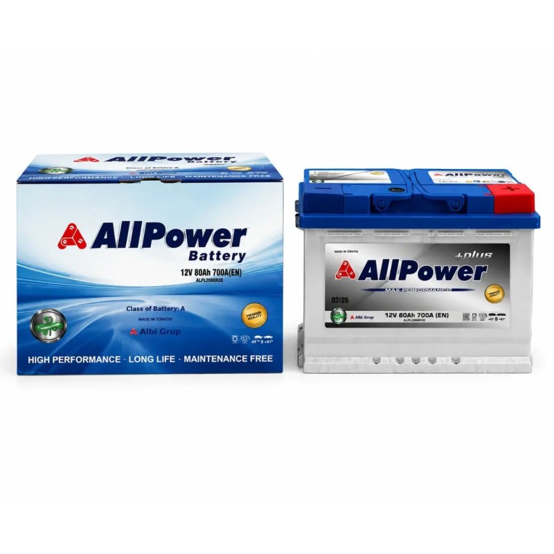 All Power Asia 12V 60 (0) обр 580А Ah Battery (Турция Premium) Corolla/KIA/RIO/OPTIMA , шт