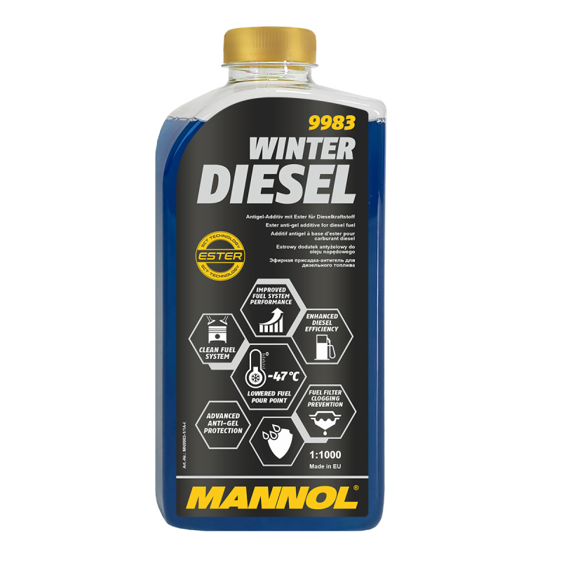 Mannol Зимн.антигель диз. топ.Winter dizel 1л (12шт)