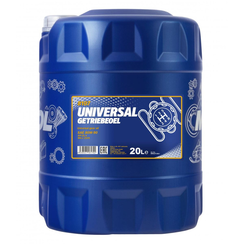 MANNOL GL-4 Universal Getriebeoel 80W90  20 л.