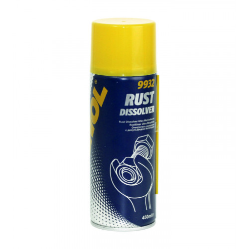 Mannol 9932 Очиститель ржавчины "Rust Dissolver"450mл (24шт)