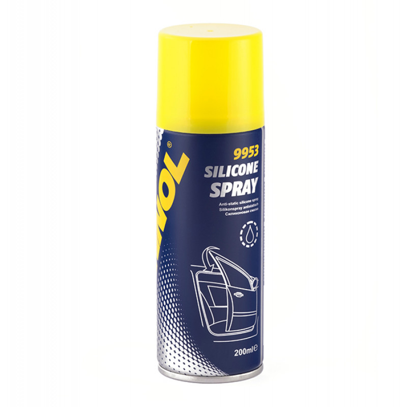 Mannol 9953 Силиконовая водоотталкивающая смазка Silicone Spray  200мл