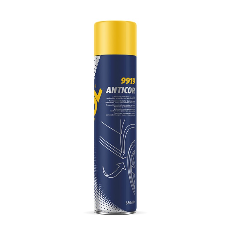 Mannol 9919 ANTICOR Ср-во для защиты днища,арок колес и лонж. 650мл.(12шт), шт
