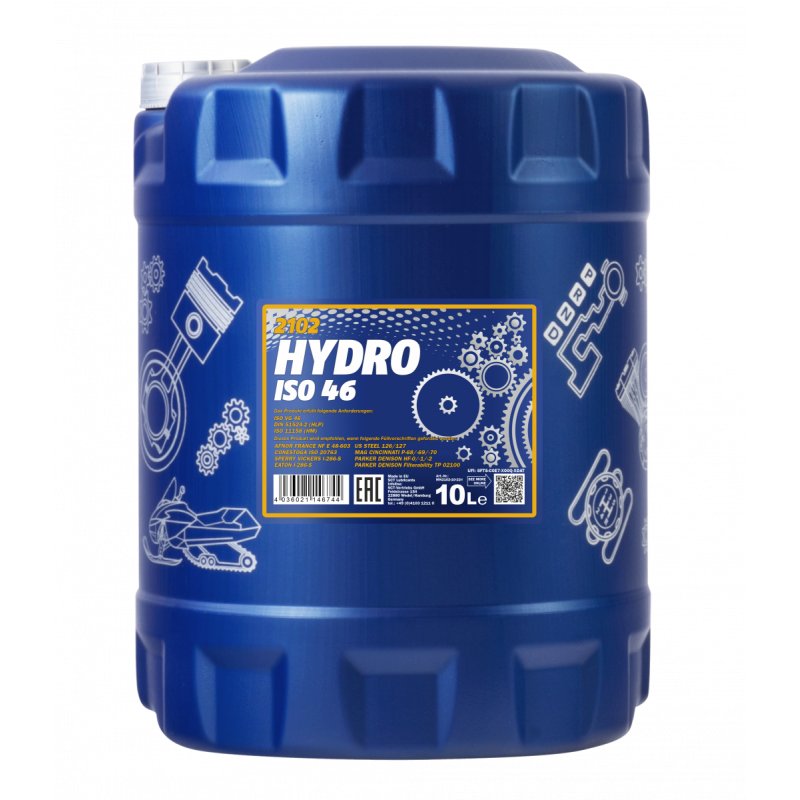 2102 MANNOL Hydro ISO 46 (10л), шт