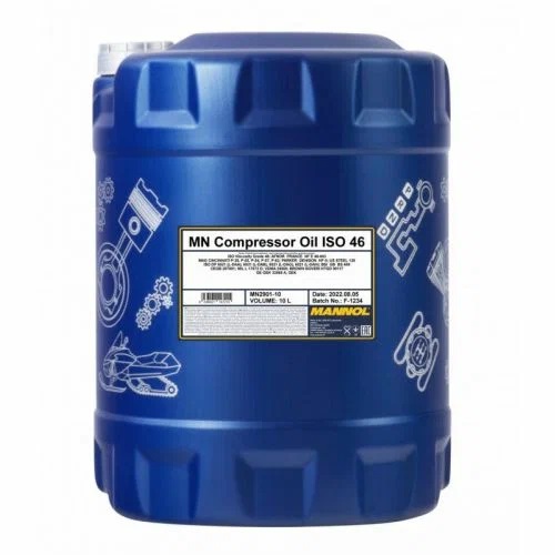 2901 MANNOL Compressor Oil ISO 46 (10л), шт