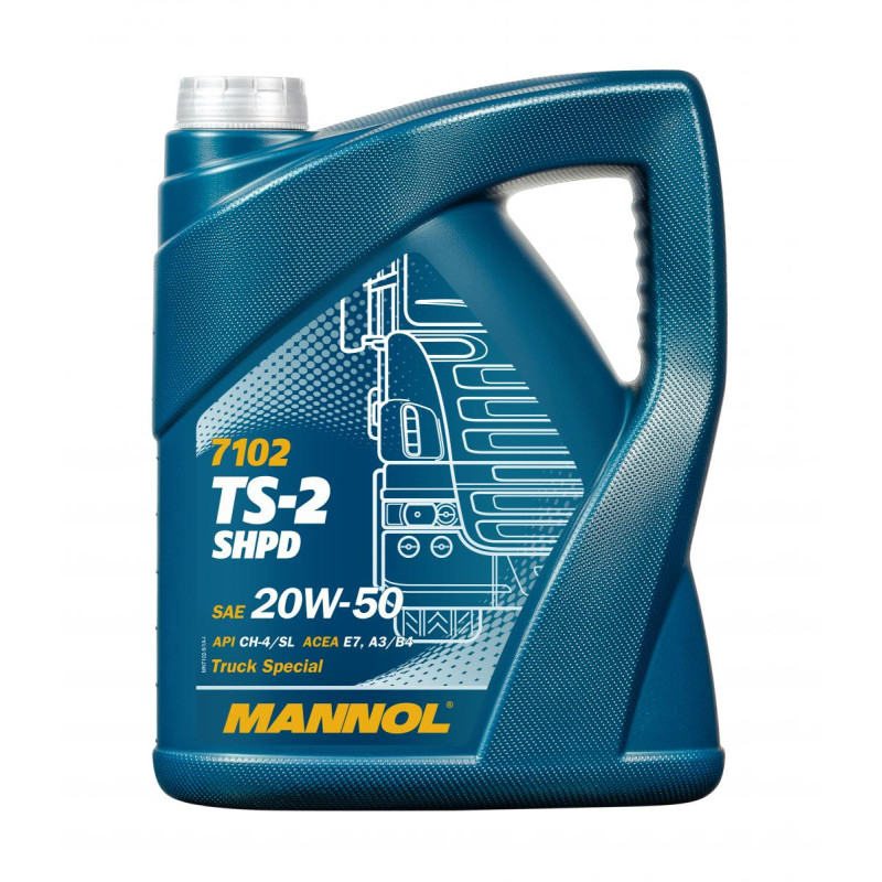 MANNOL TS -2 SAE 20W/50 SHPD 5л., шт