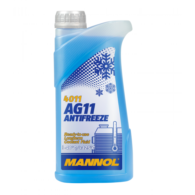 4011 Антифриз/Antifreeze AG11 (-40*C) Longterm (1л) синний, шт