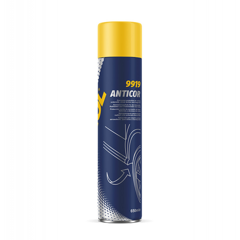 Mannol 9919 ANTICOR Ср-во для защиты днища,арок колес и лонж. 650мл.(12шт)