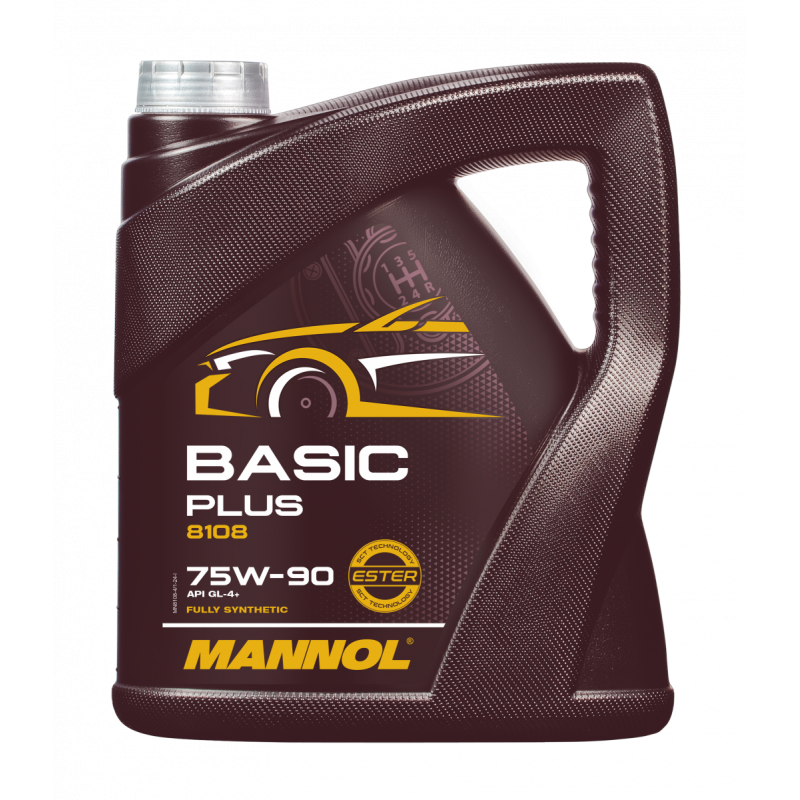 8108 MANNOL GL-4 75W90 Basik Plus  4л.