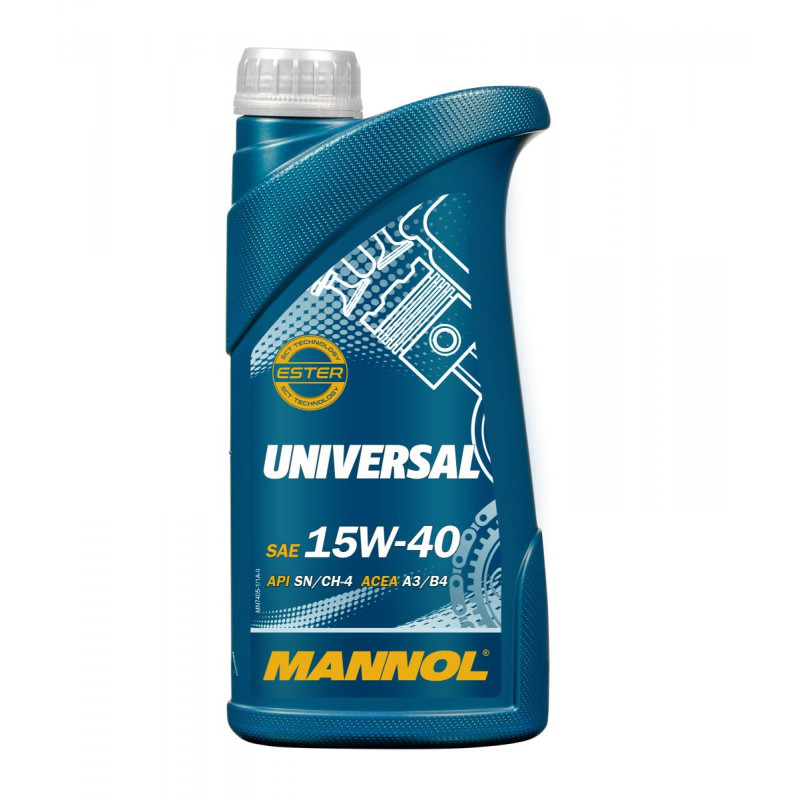 MANNOL  Universal 15W/40   1л (20шт)