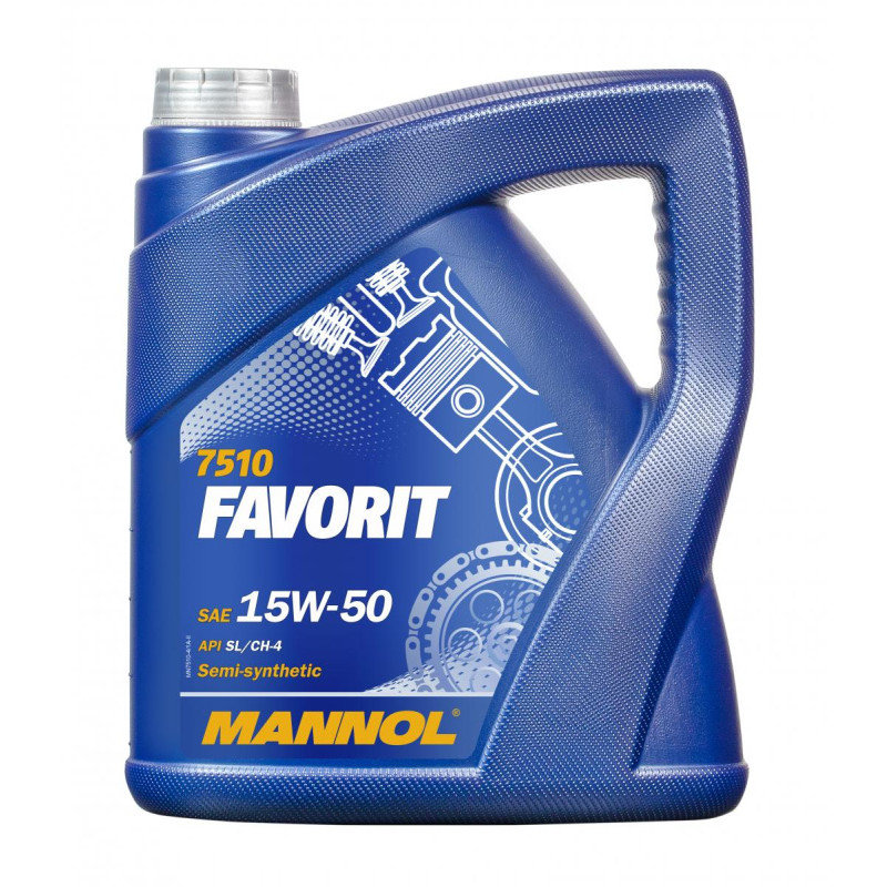 7510 MANNOL FAVORIT SAE 15W50   5л.