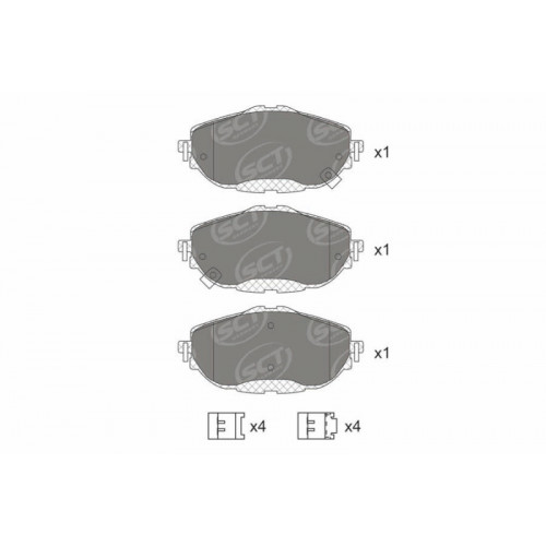 SP 707 TOYOTA Auris II (E180) 1.3 VVT/1.6/1.8 Hybrid/1.8/1.4 D-4D/2.0 D-4D/TOYOTA Corolla XI (E16/E1