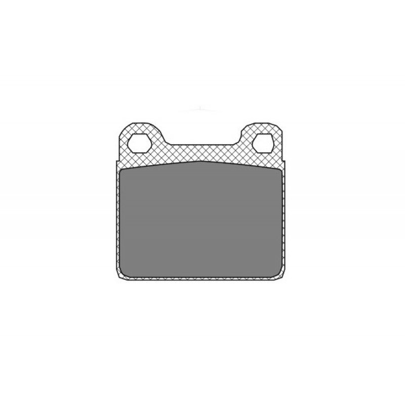 SP 126 Колодки задние MERCEDES W123, 126 GDB101. 19. TRW/LUCAS. GDB1160. Колодк