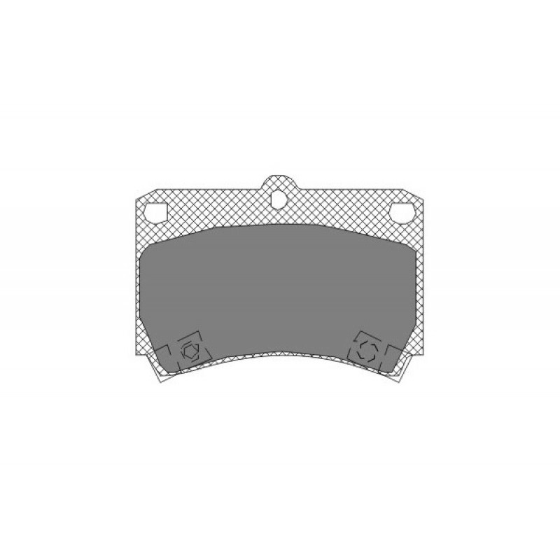 SP 131  торм.задн. Kia rio 00-05 mazda 121 90-96 323 90- 96