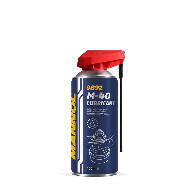9892 MANNOL M-40 LUBRICANT Антикоррозийное очищающее средство (с трубочкой)