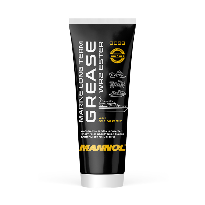 8093 / 8026 MANNOL WR-2 MARINE LONG TERM GREASE 230 гр. Пластичная водостойкая смазка