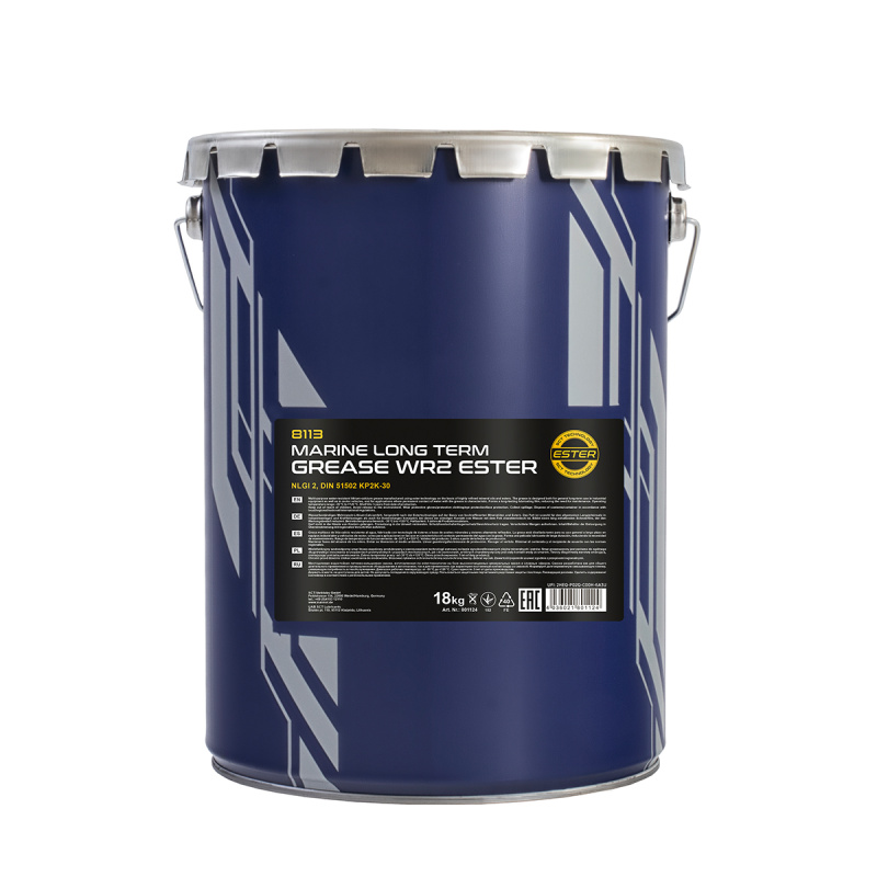 8026 MANNOL WR-2 MARINE LONG TERM GREASE Пластичная водостойкая смазка