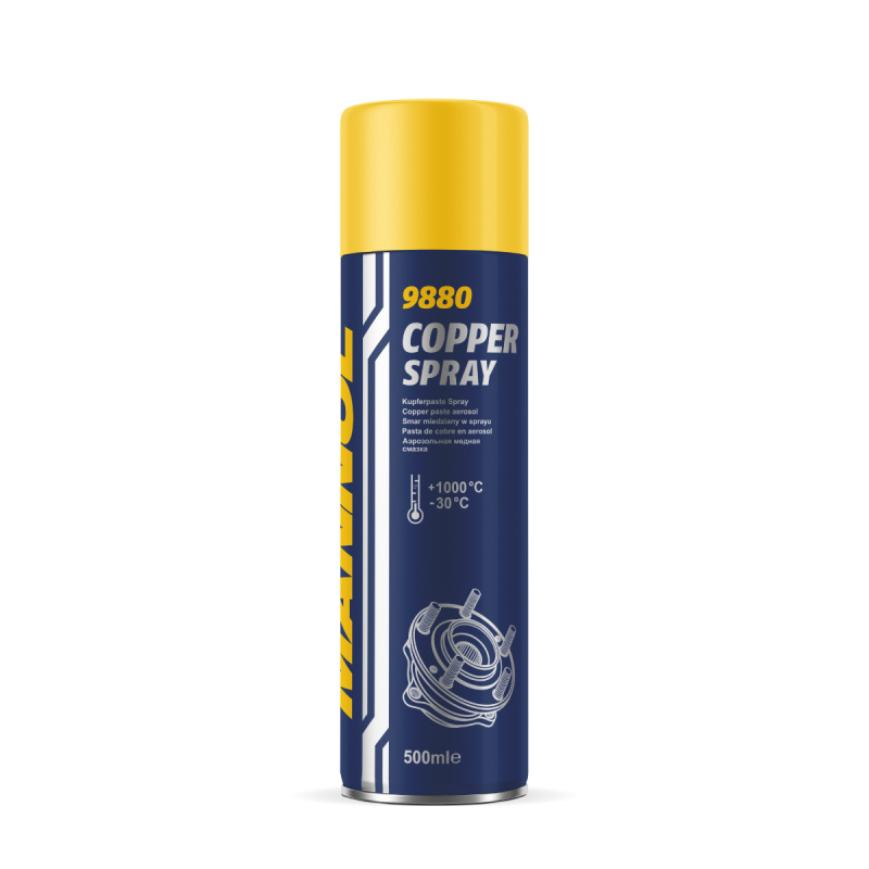 9880 MANNOL COPPER SPRAY Медная смазка аэрозоль