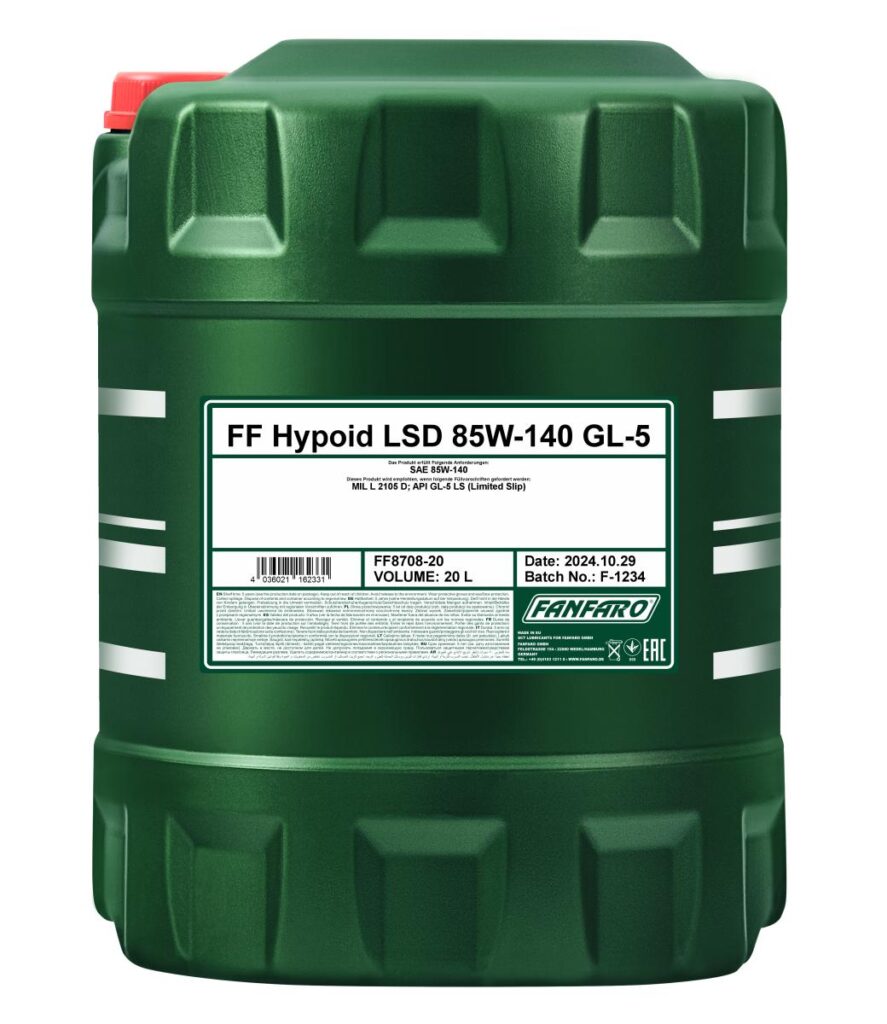 FANFARO HYPOID LSD 85W-140 GL-5